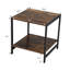 Table de bout avec rangement