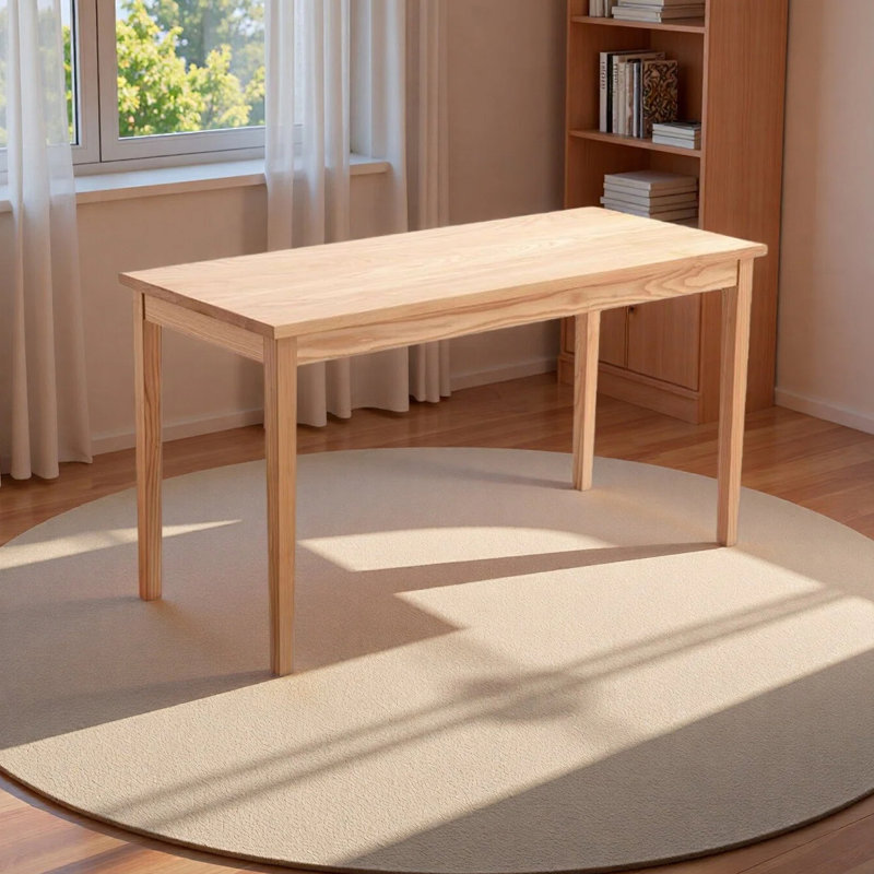 Bureau rectangulaire minimaliste, H 29,53 po x l 62,99 po x P 23,62 po