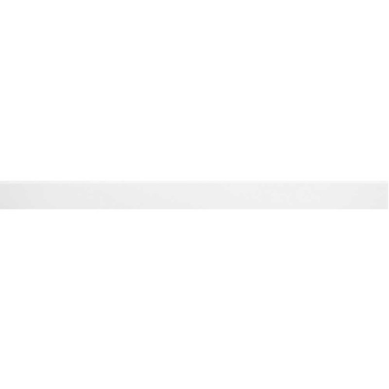 Penthouse 2'' x 23.5'' Porcelain Bullnose Tile Trim, White Glossy