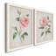 Grandiflora I - Ensemble de 2 peintures sur toile encadrées-1704402012-1704402011