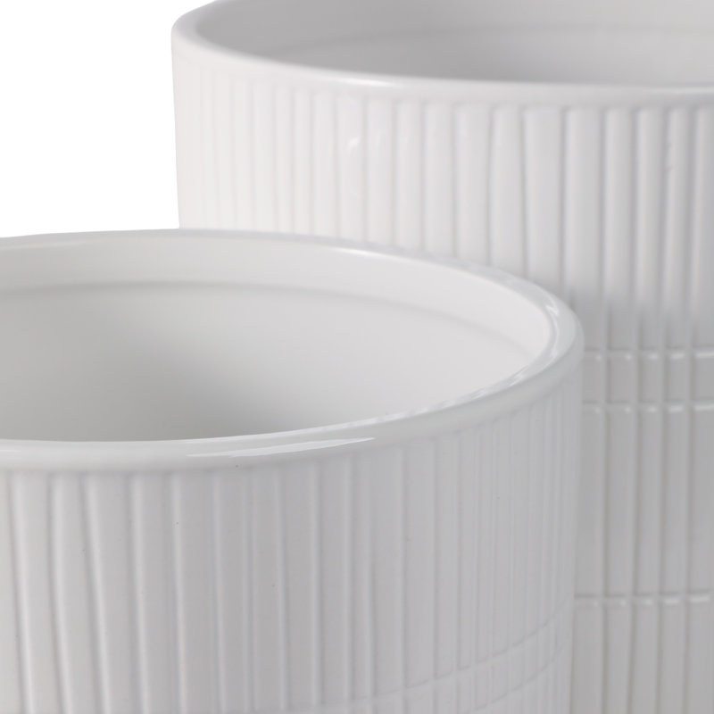 Handmade Ceramic Planter Set