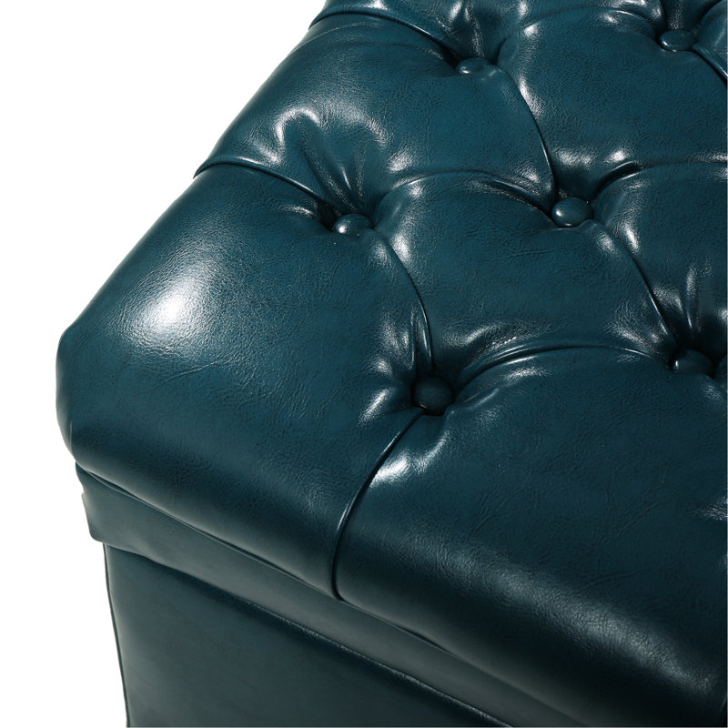 Rangement d'unité centrale sarcelle - avec rangement, 50 po Profondeur, largeur de 20,5 po, hauteur de 18,25 po, 30,95 lb. Poids du tissu: profond, large, haut