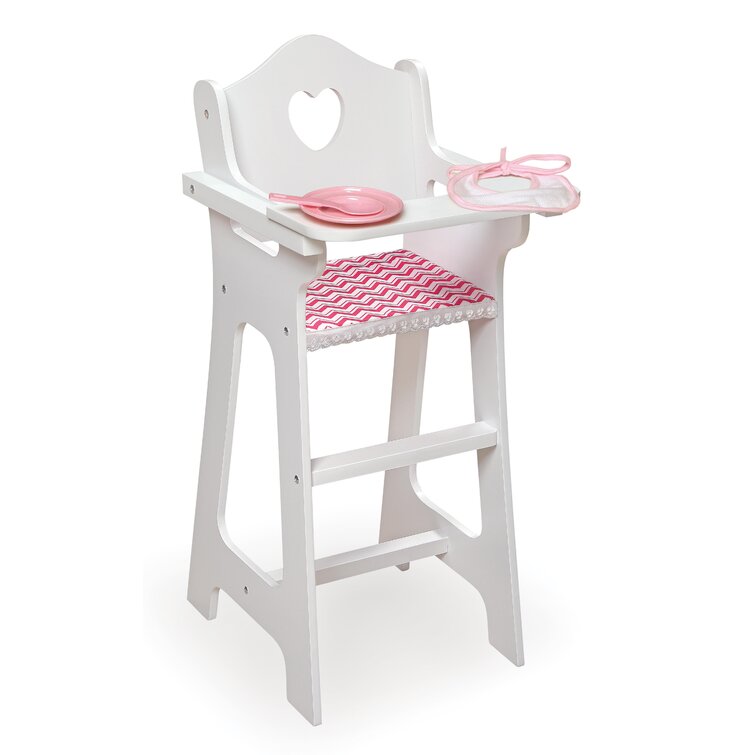 Badger Basket Doll High Chair with Accessories and Free Personalization Kit  & Reviews