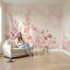 Papier peint aquarelle, fleurs sauvages, décoration murale amovible-464645972-464645974