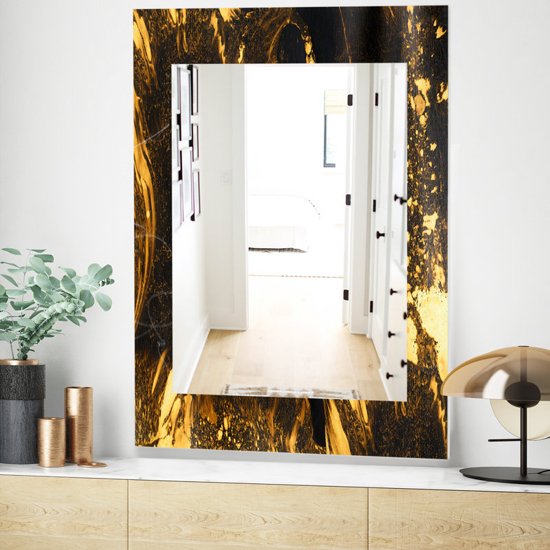 Miroir mural Marram 9 Glam Wall, H 24 po x l 32 po