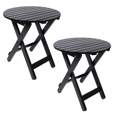 Table de bout pliante en bois Rue Adirondack