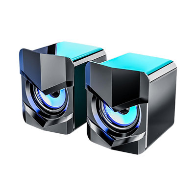 Kbndieu Laptop, Small Speaker, Desktop, USB Multimedia, Small Speaker, Office Fan, Overweight Subwoofer