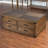 Jolicoeur 4 - Piece Solid Wood Living Room Table Set