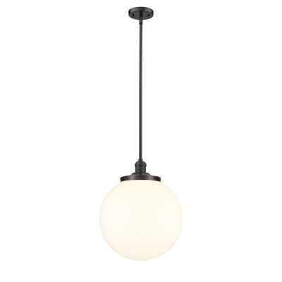 Luminaire suspendu simple à 1 lumière Frederick