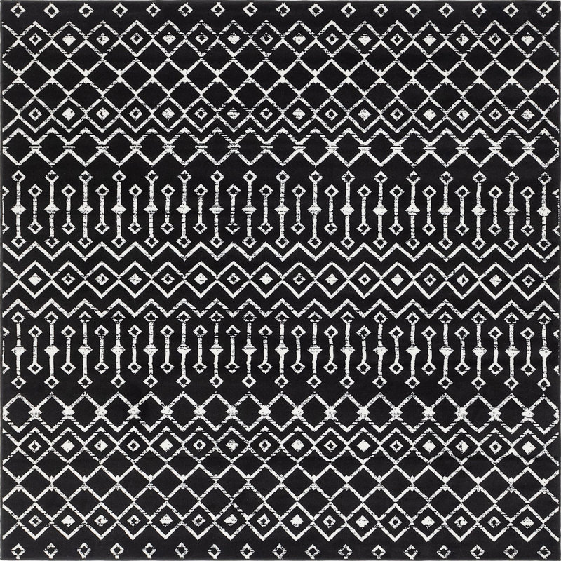 Aemtenan Abstract Indoor Rug, Square 8'