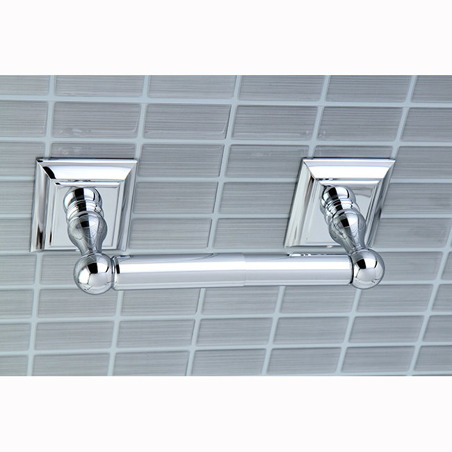 Porte-papier hygiénique Kingston Brass Millennium, Chrome poli