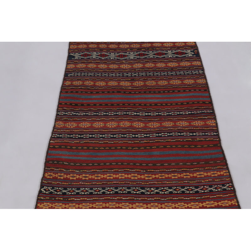Kilim & Flat Weave One-of-a-Kind 2'9X11'11 Area Rug