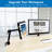 Mount-It Full Motion Wheelchair Tablet Holder and Mount with Clamps | Fits Most  6 to 14 in. Screens