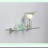 Nickel Elegance Glass Shelf Kit