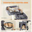 70" Cat Tree, Multi-Level Cat Tower with 2 Condos, Dark Grey-118107751