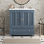 Meuble-lavabo 30 po avec lavabo en céramique