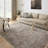 Machine Woven Polyester Area Rug in Gray-1315340876