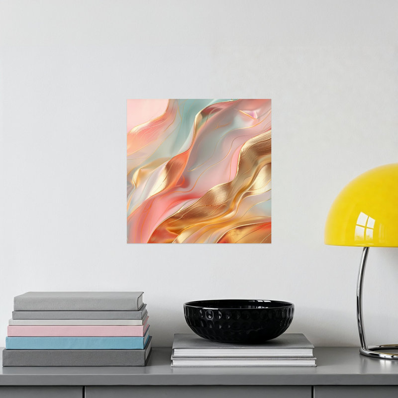 Akur No Frame Print on Canvas, 25.4 cm H  x 25.4 cm W
