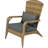 Patio Chair with Rattan Wicker, Soft Cushions, Tall Curved Backrest for Yard & Garden-417736501-417736502
