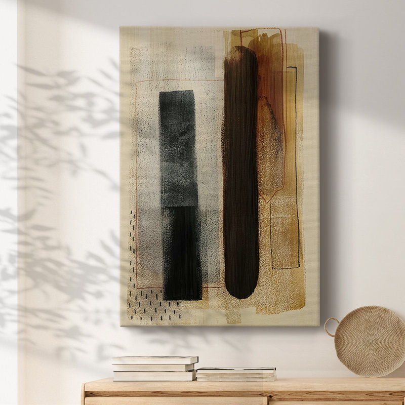 Burnt Toast I - Wrapped Canvas Print