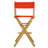 30" Folding Director Chair with Canvas-19623368-19623360