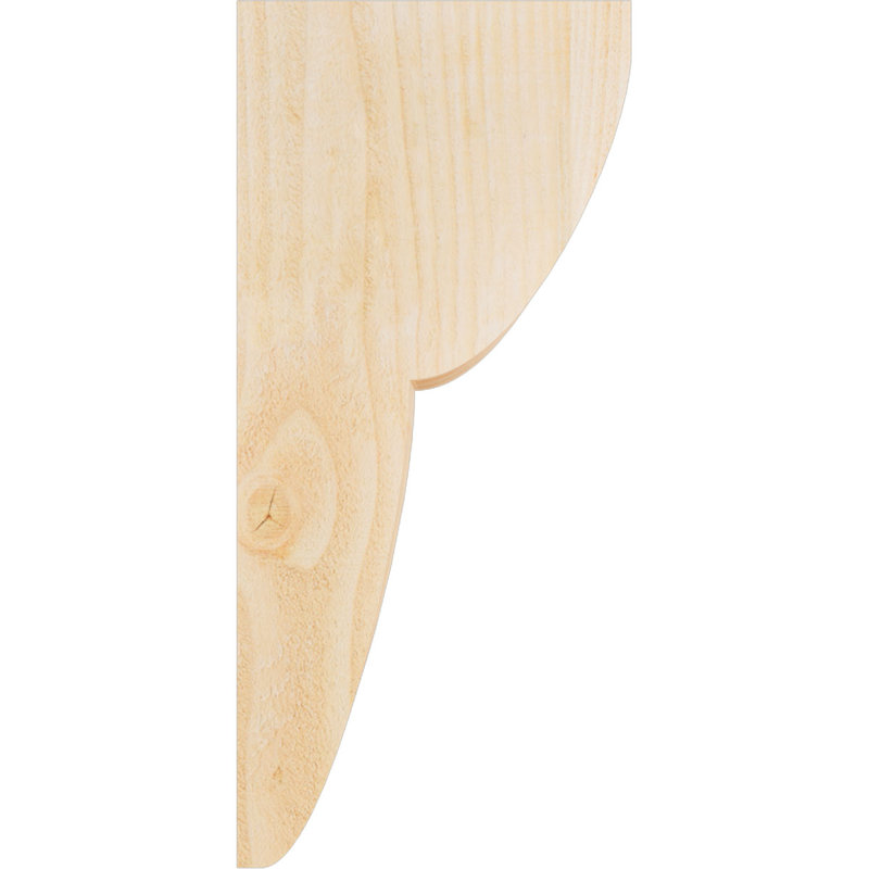 Corbeau Crestline, H 22 po x l 6 po x P 10 po, Sapin de Douglas, Sciage brut