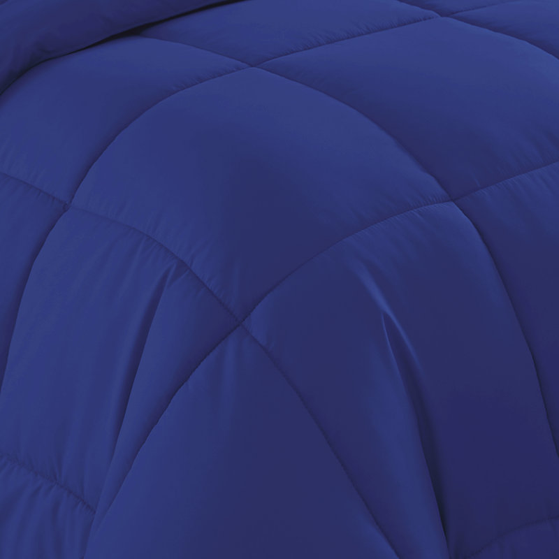 Ensemble d'édredon et de draps de couleur unie toutes saisons pour lit dans un sac 5 pièces / 7 pièces par Sweet Home Collection