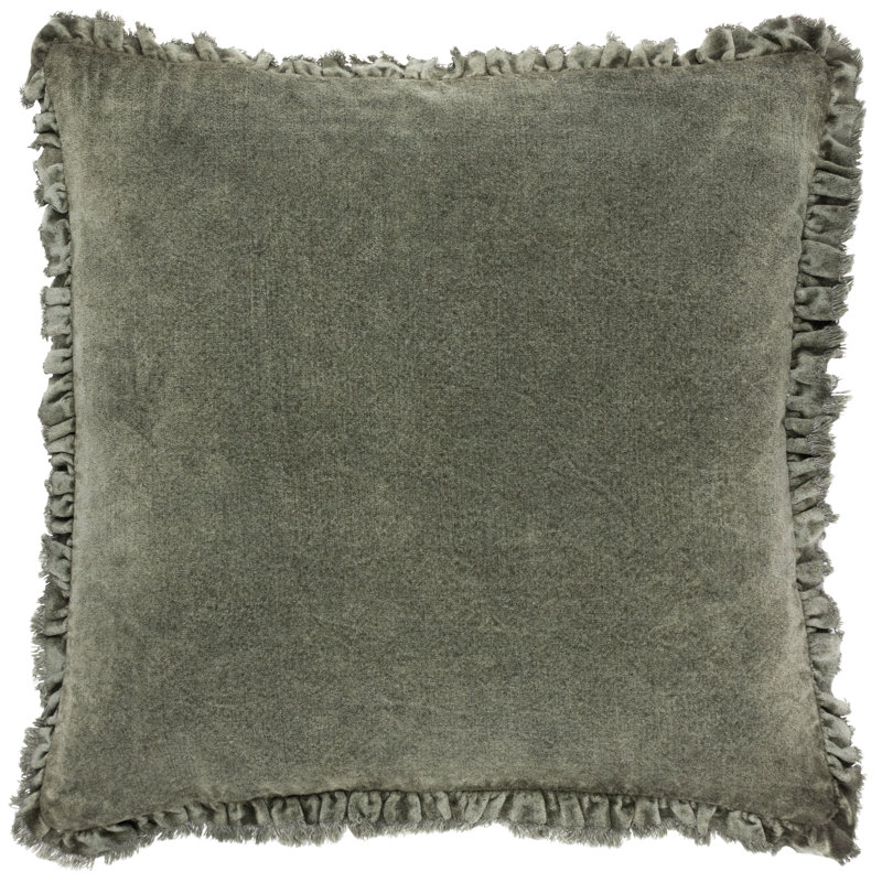 Klotilde Square Cushion Cover, Moss