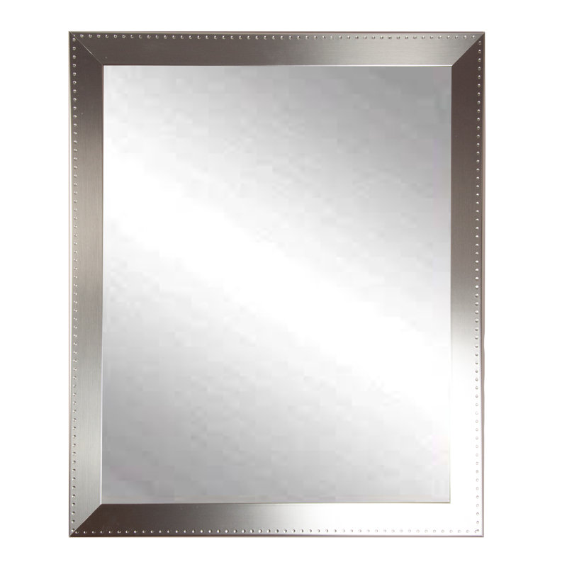 Miroir de salle de bain Kipp, H 30,5 po x l 25,5 po, Blanc