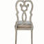 Ivoire et chaises d'appoint (ensemble de 2)