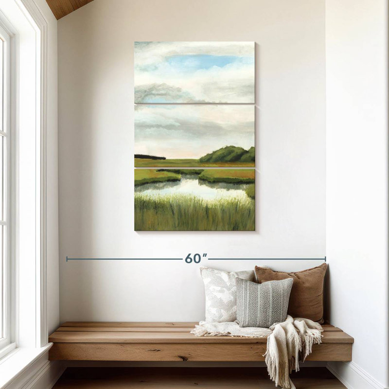 Alvord Marsh Landscape II, H 45 po x l 28 po