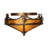 Flaherty Glass Flush Mount