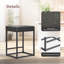 Counter Stool with Metal Frame