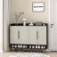 Grande armoire à chaussures moderne avec tablettes réglables-2011845926
