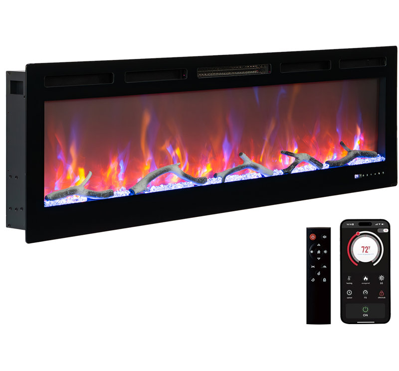 ZACOO 19.5 cm W Fireplace