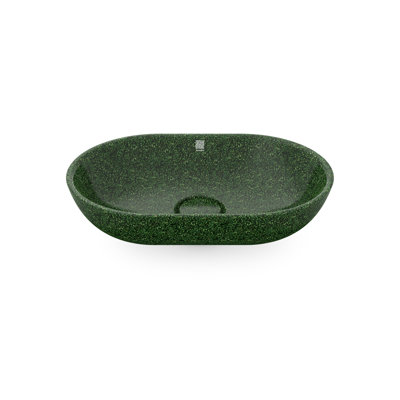 Woodio Soft60 15.748'' Wood Oval Bathroom Sink