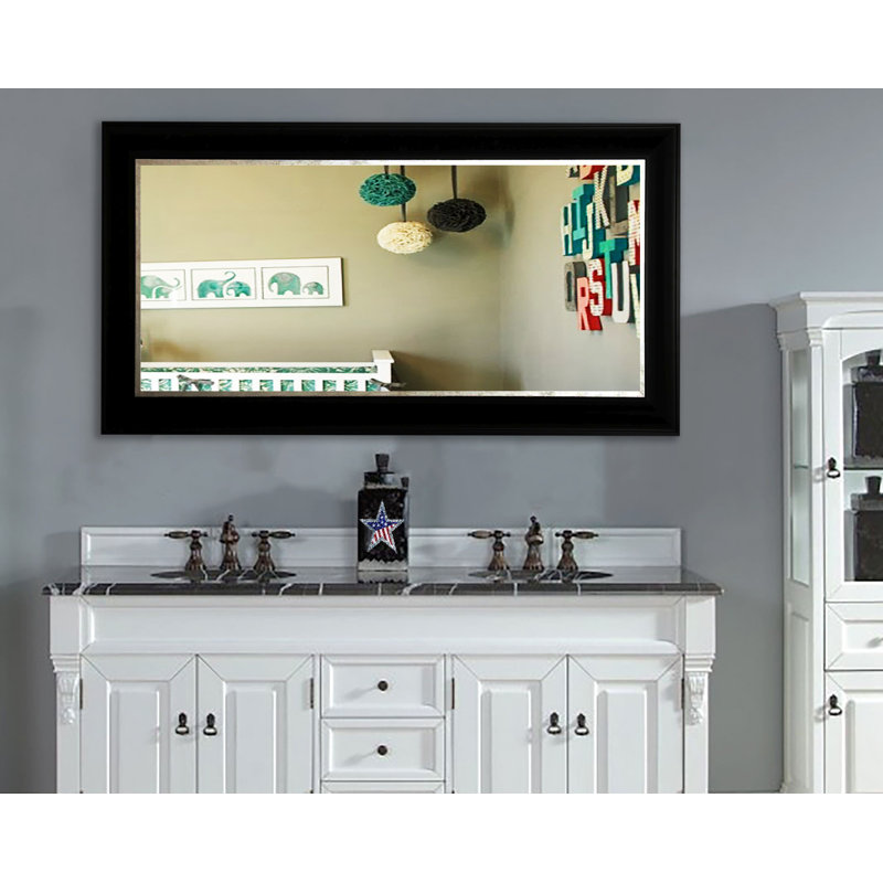 Wylie Wood Flat Mirror, 58.5" H x 31.5" W