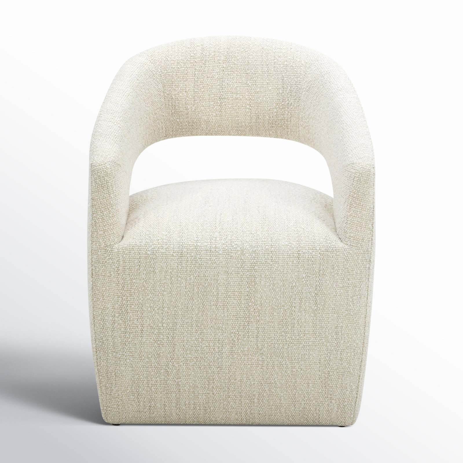 Camino Performance Fabric Rolling Arm Chair