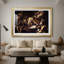 «The Martyrdom of Saint Matthew-Caravaggio», reproduction encadrée avec passe-partout et verre 1599-1600-1980147972-1980147974-1980147977