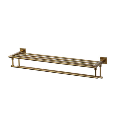 2-Towel Holders Wall mounted Towel Rack in Chrome