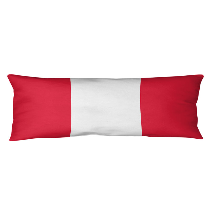 Polyester Medium Pillow, Acuff , Red