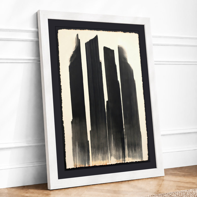 Urban Monuments Industrial - Print, A2 - 59.4 x 42.0 cm, White