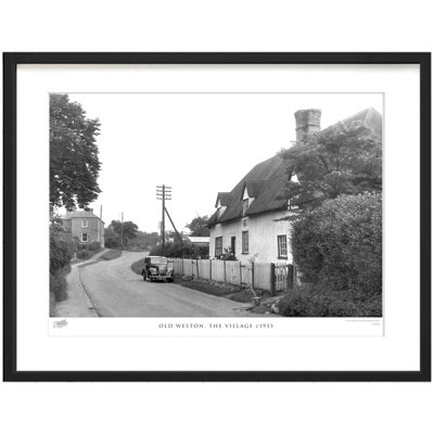 Old Weston, The Village C1955 by Francis Frith - Single Picture Frame Print