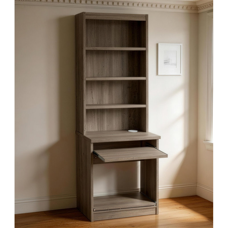 Haajarah Computer Desk, Grey