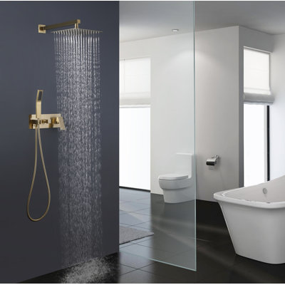 Système de douche avec valve brute