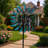 Outdoor Metal Wind Spinner with Stake, Garden Wind Sculpture Yard Art Decor for Patio, Lawn, Pathway & Garden, 63" H x 13" W