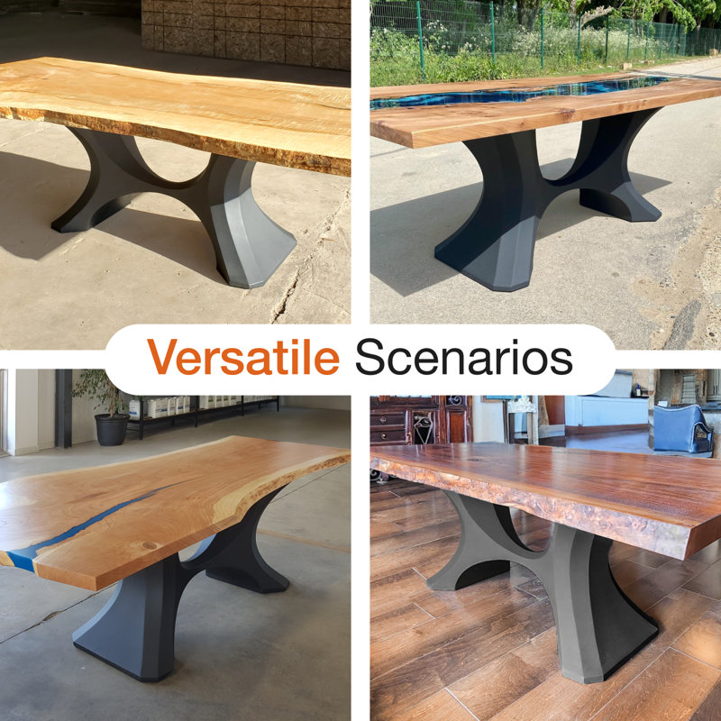 Hoshi Metal Dining Table Base