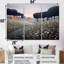 «Blooming Wildflowers In Countryside Town», ensemble d'art mural prairie-708722546-708722549