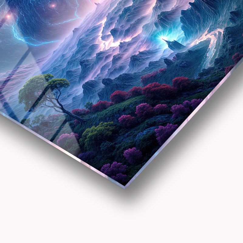 Artepera Landscape & Nature Window Panel, 25cm H x 25cm W x 0.536cm D