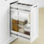 Puma Solid Wood Top Kitchen Cart
